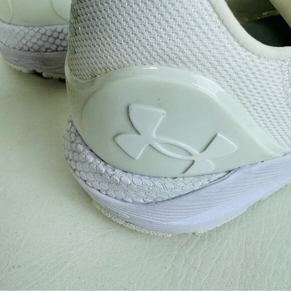 Under Armour Womens HOVR Sonic 5 UA White Running Shoes Sneakers Size 10 - Picture 9 of 14